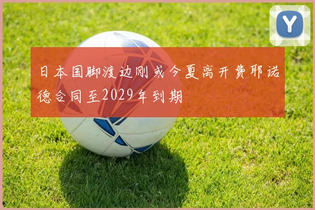 日本国脚渡边刚或今夏离开费耶诺德合同至2029年到期